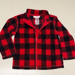 Toughskins Red and Black Plaid Jacket